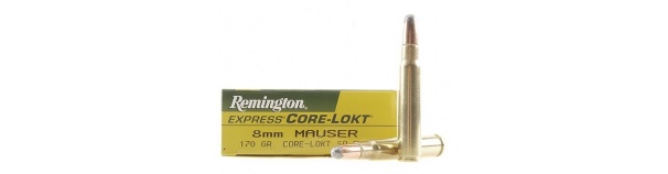 Padr.Remington 8mm Mauser 11,0g