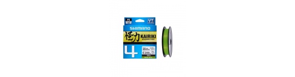 Nöör ShimanoKairiki4Roheline 0,16mm6,8kg