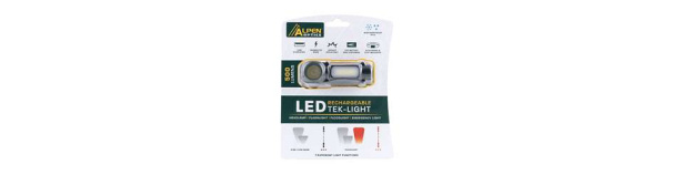 Pealamp Alpen LED 500Lum