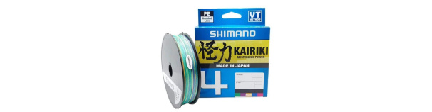 Nöör ShimanoKairiki4 0,21mm16,7kg multiC