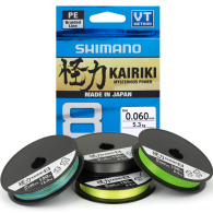 Nöör ShimanoKairiki8Roheline0,06mm5,3kg